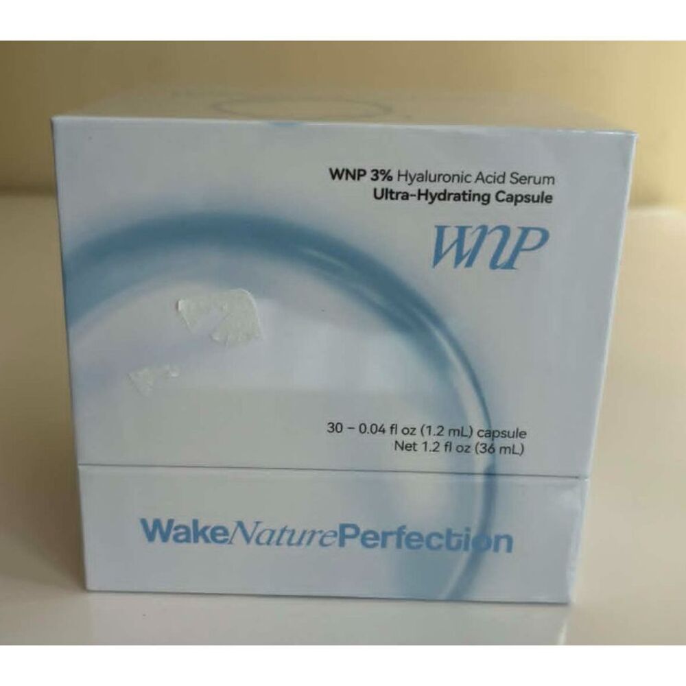 Wake Nature Perfection WNP Ultra Hydrating Capsules 3% Hyaluronic Acid Serum